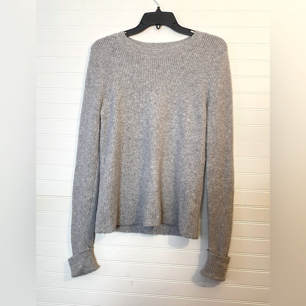 Anthropologie Halogen Soft Gray Sweater Size XS